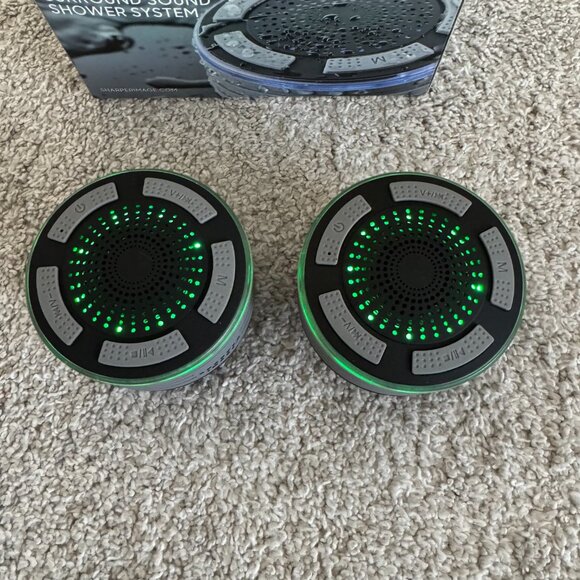 Sharper Image Surround Sound Shower System (Set of 2), NWT - Picture 8 of 8